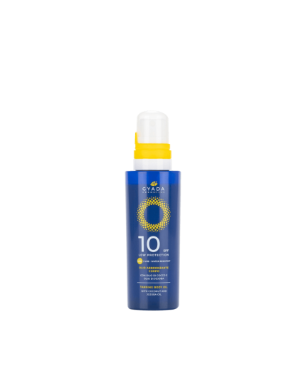 Gyada Cosmetics Tanning Oil SPF 10, 150 ml
