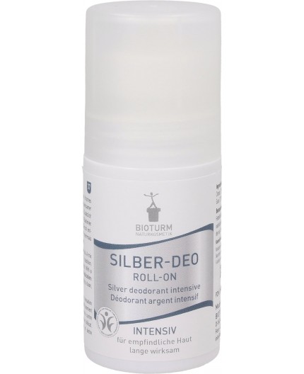 Bioturm intensyvus dezodorantas su aktyviuoju sidabru, 50 ml