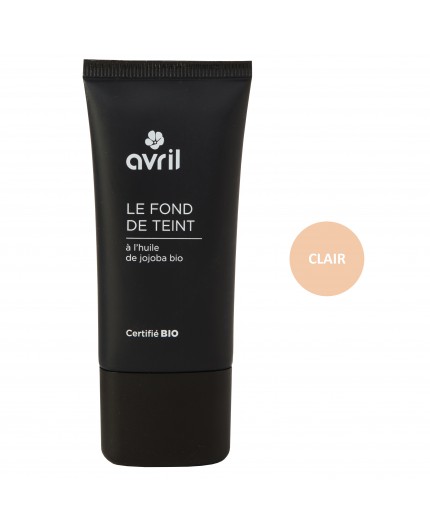 Avril Foundation Clair Certified organic, 30ml